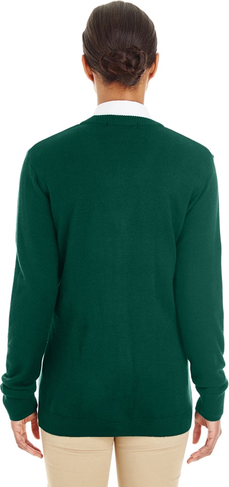 Harriton M425W Ladies' Ladies' Pilbloc™ V-Neck Button Cardigan Sweater