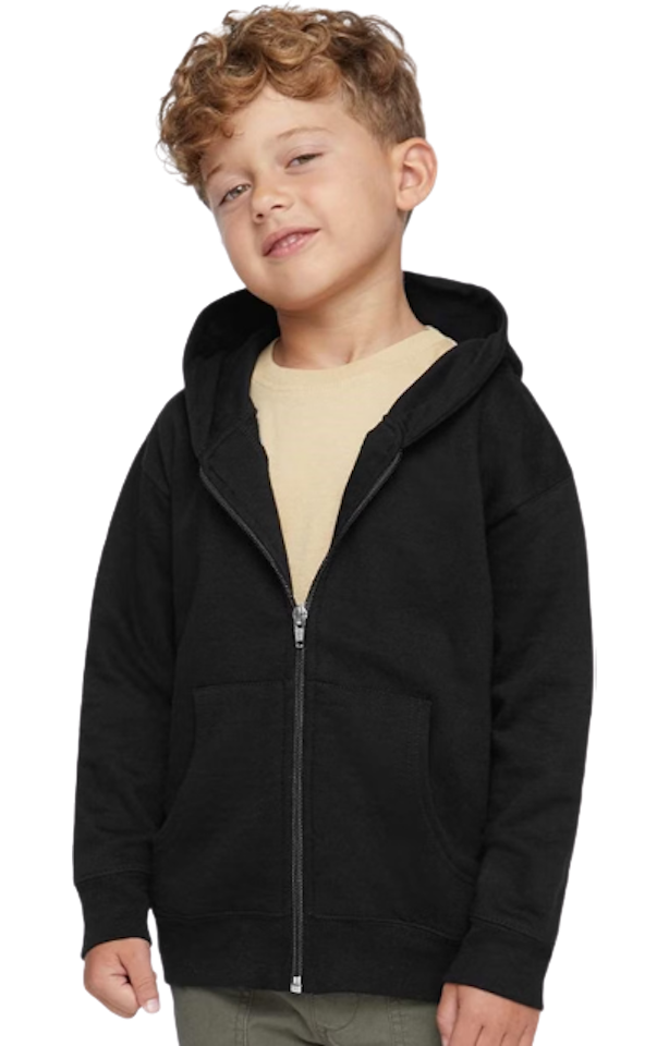 Toddler zip up sales jacket