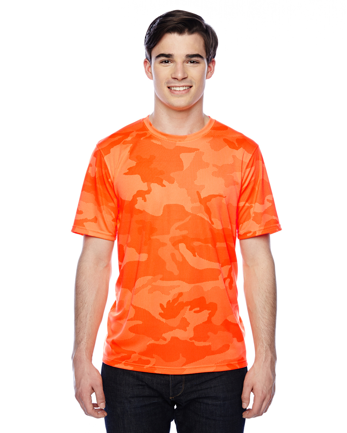 champion orange tshirt