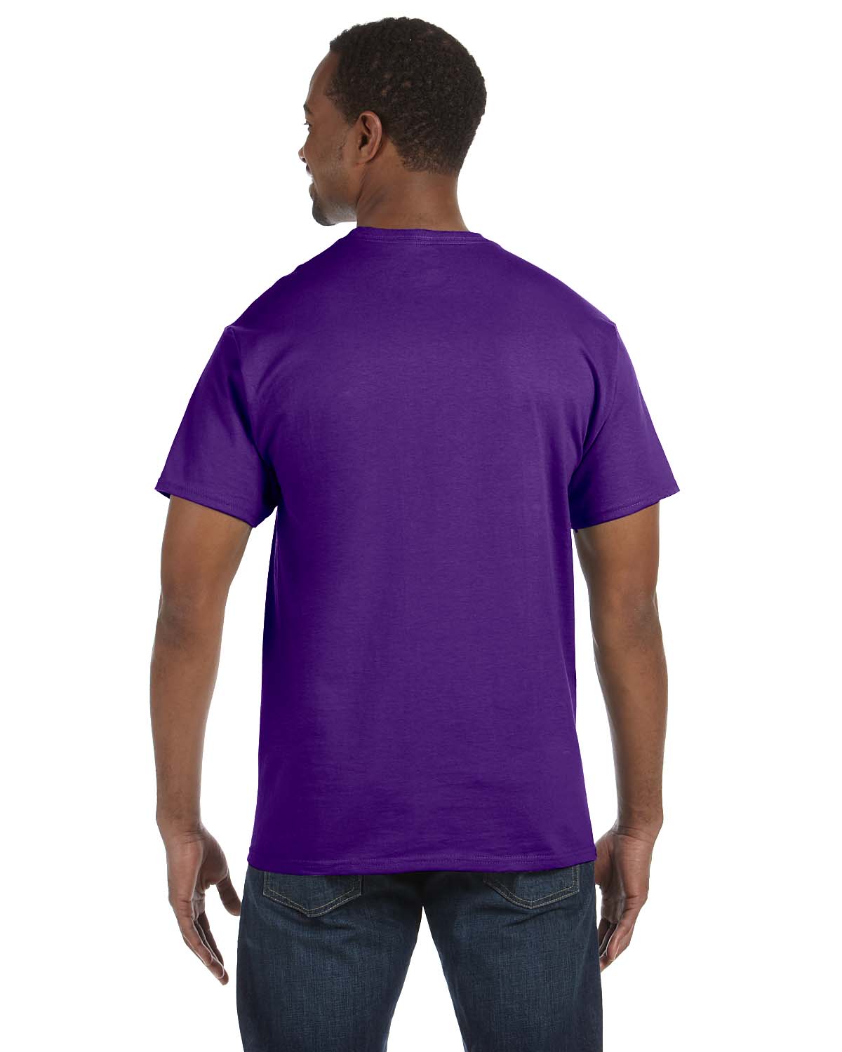 gildan purple tee
