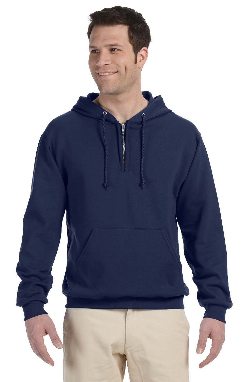 jerzees nublend quarter zip