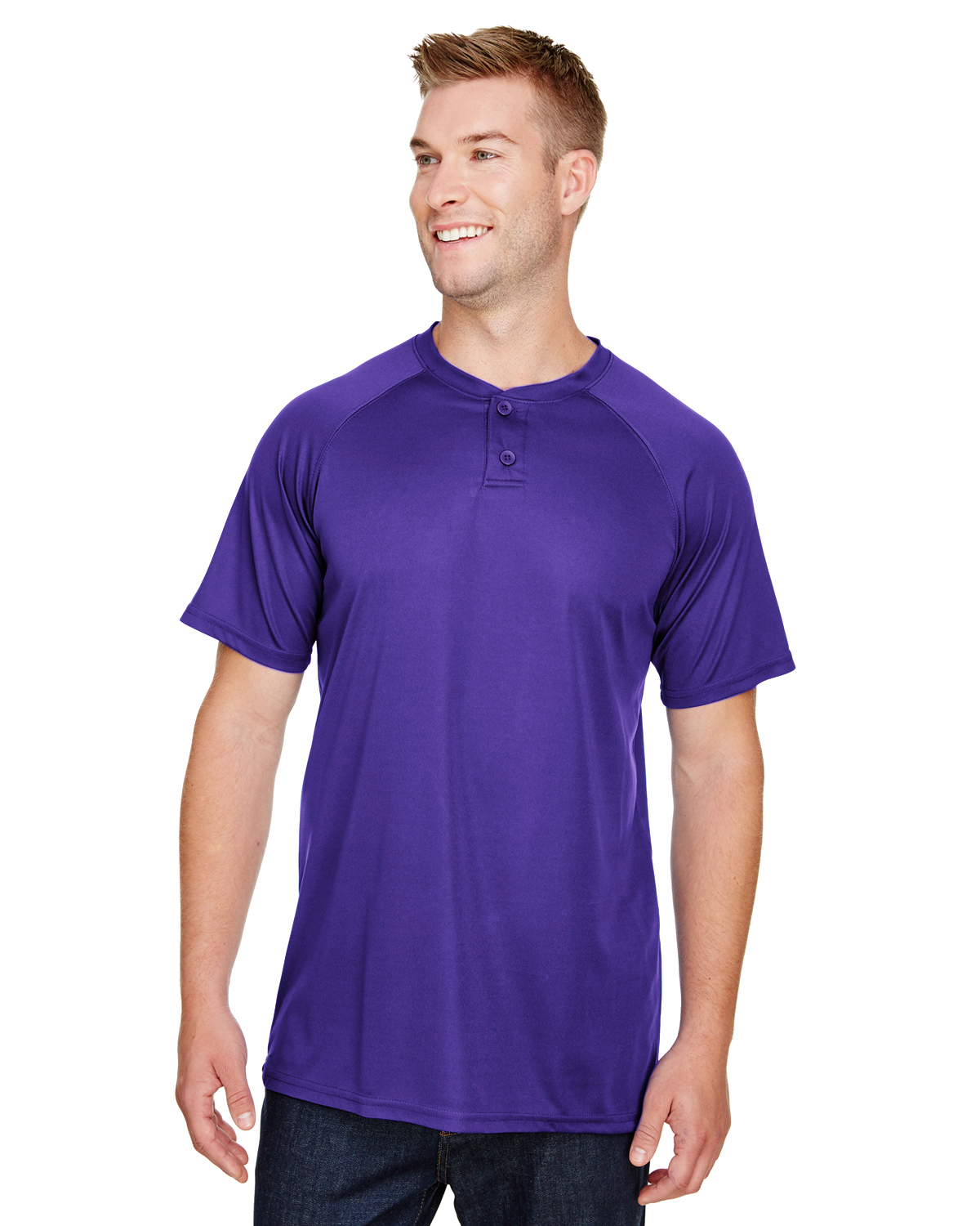 purple baseball shirts