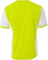 A4 B017AR Safety Yellow / White