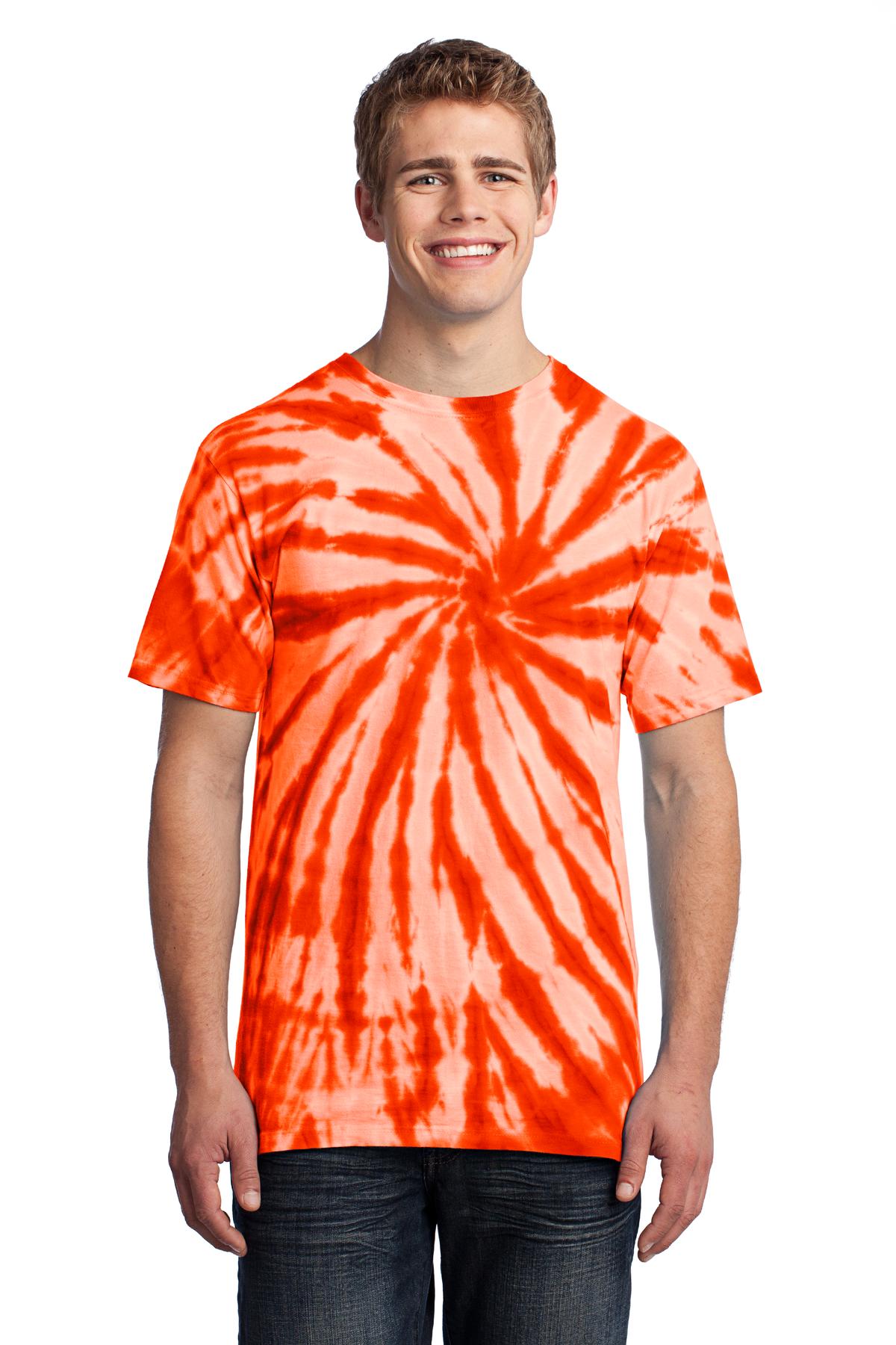 Port & Company PC147 Tie-Dye Tee - Kelly - 2XL