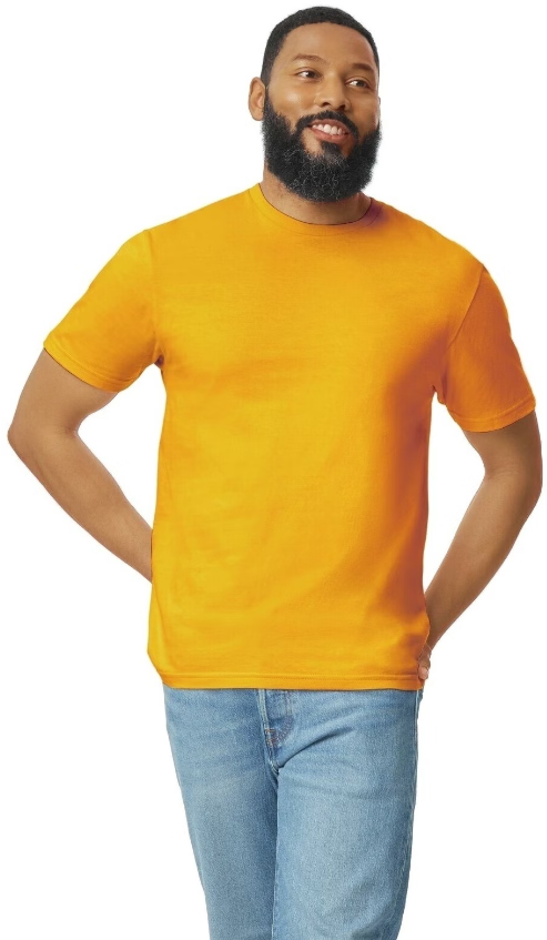 Gildan 64000 Gold Adult Softstyle® 4.5 Oz. T Shirt | Jiffy Shirts