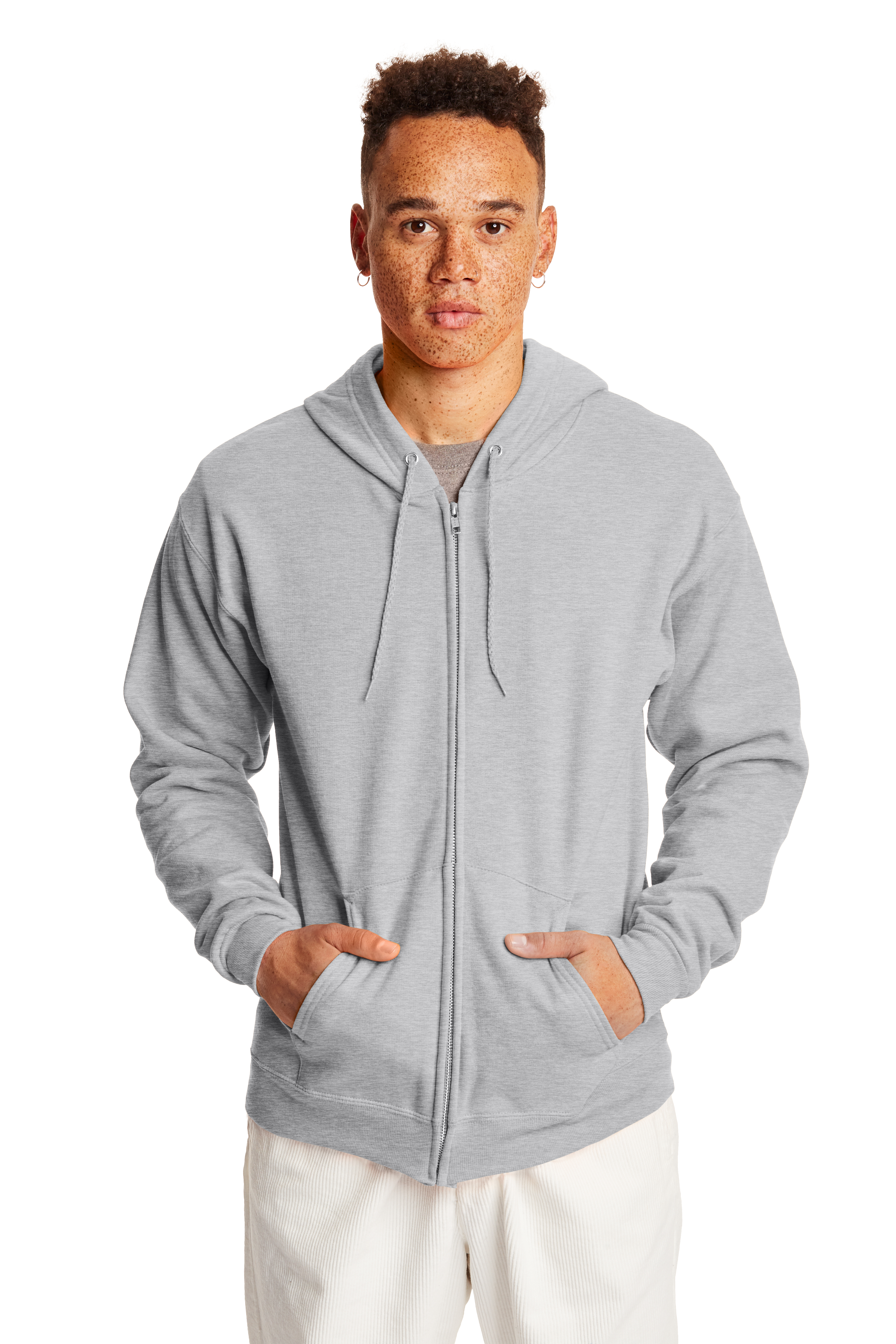 Hanes P473 Youth 7.8 Oz. Eco Smart® 50/50 Pullover Hoodie | Jiffy