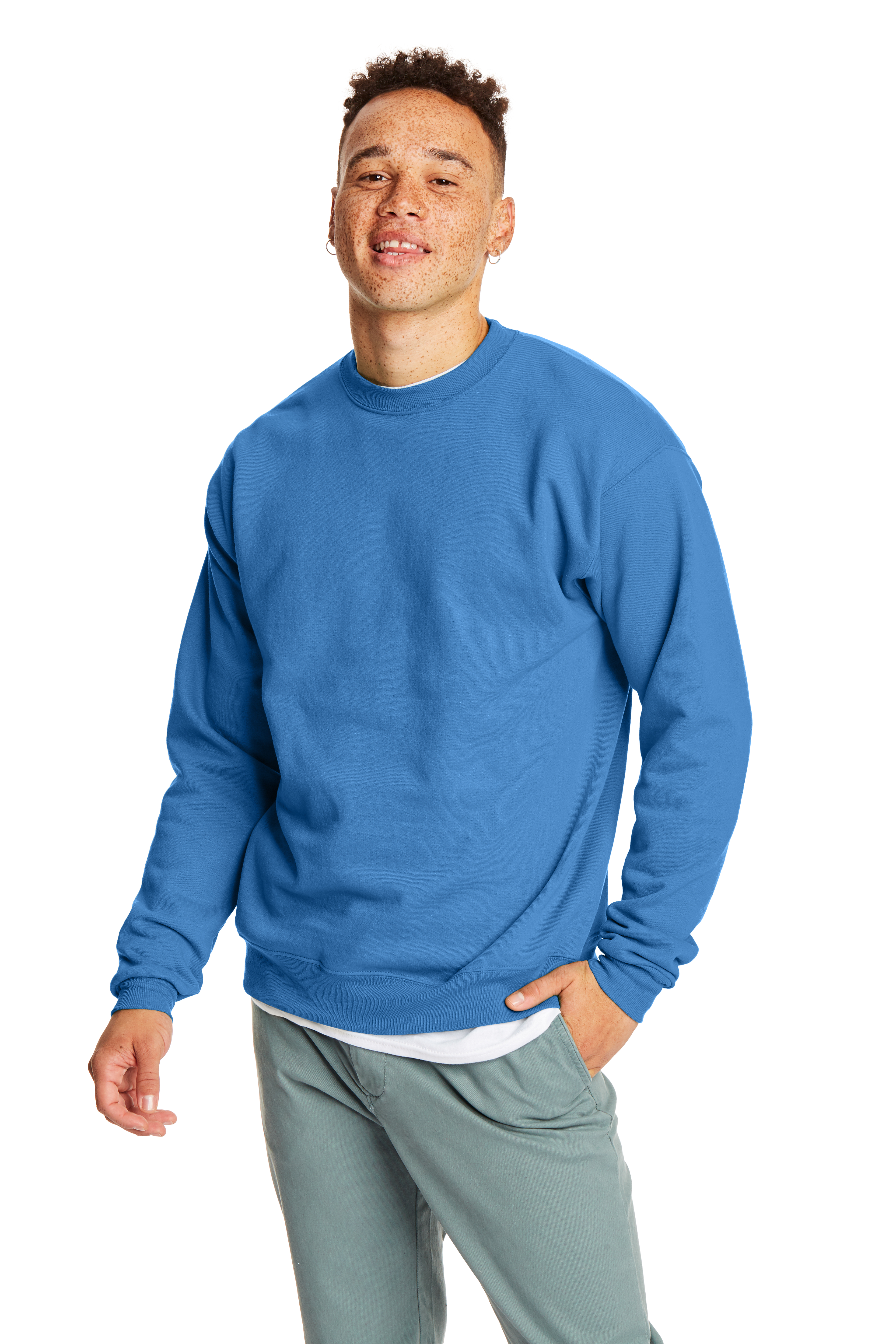 Kelly green hotsell crew neck sweatshirt