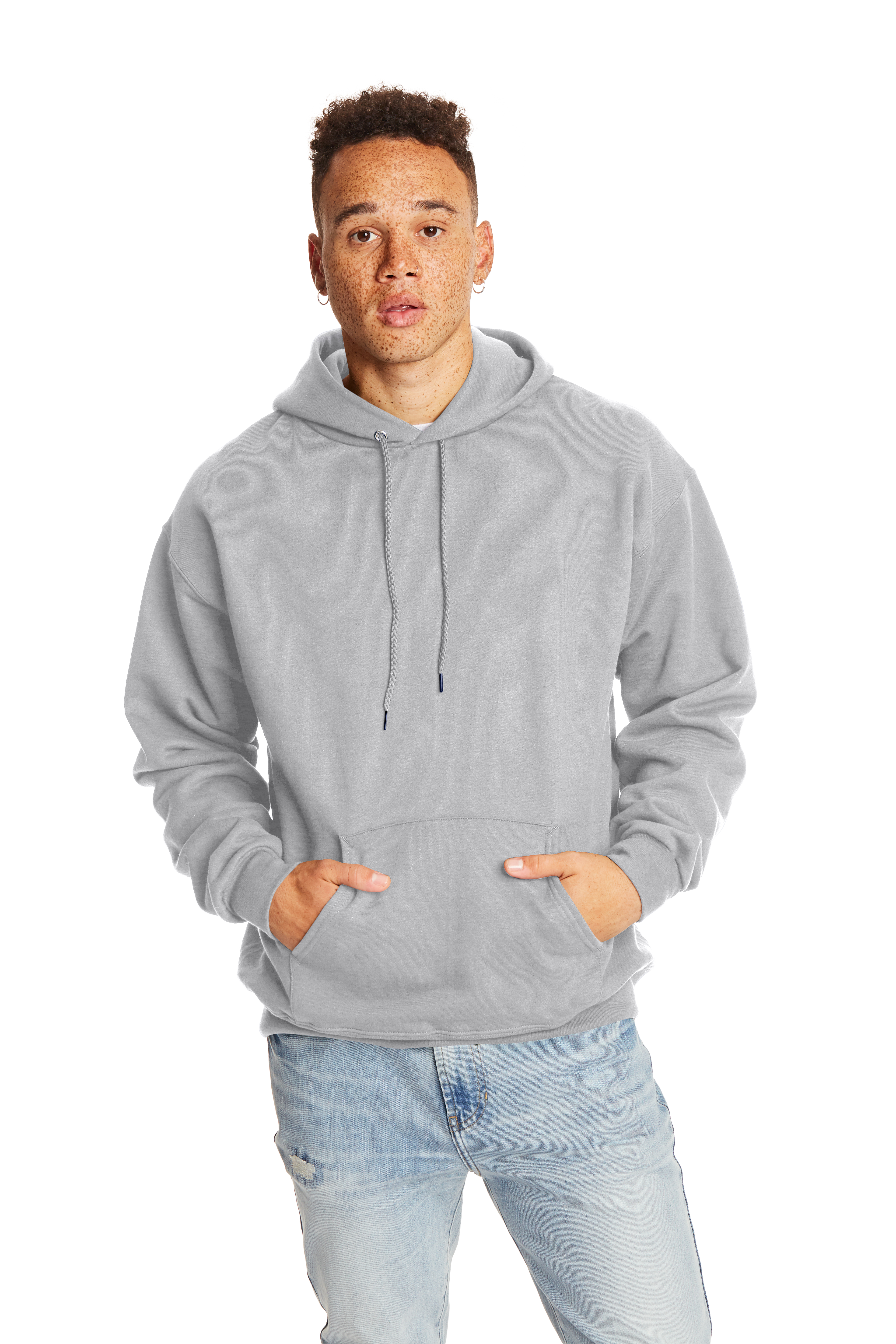 Hanes F170 9.7 Oz. Ultimate Cotton 90 10 Pullover Hoodie Jiffy