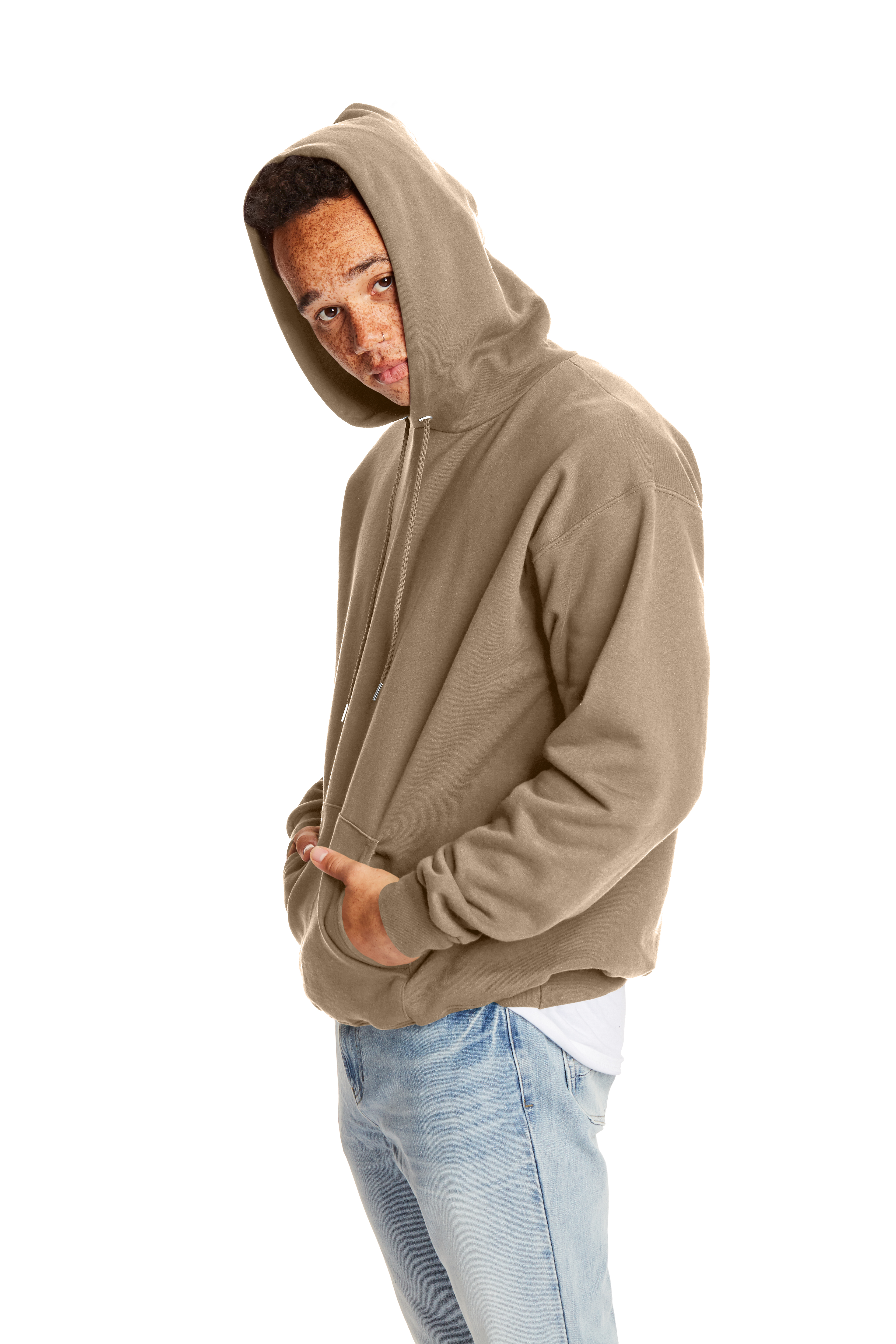 Hanes oversized zip up hoodie hot sale