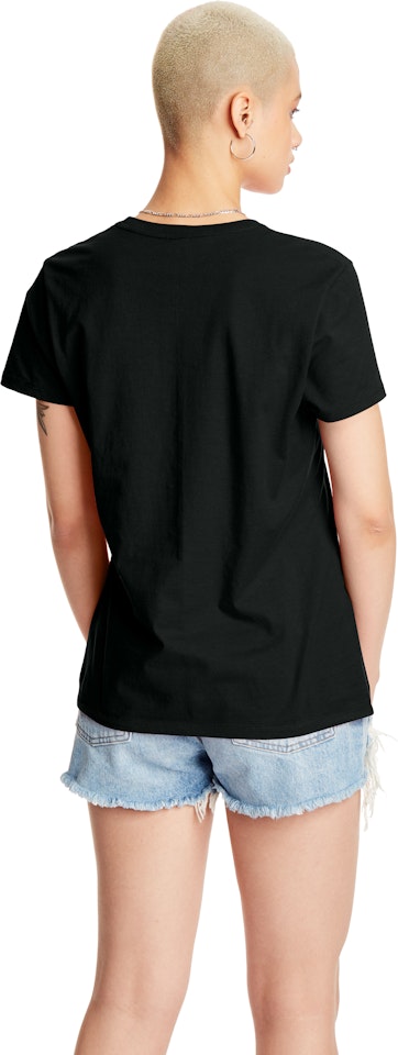 Hanes Women's Nano T-Shirt, Small, Black at  Women's Clothing store