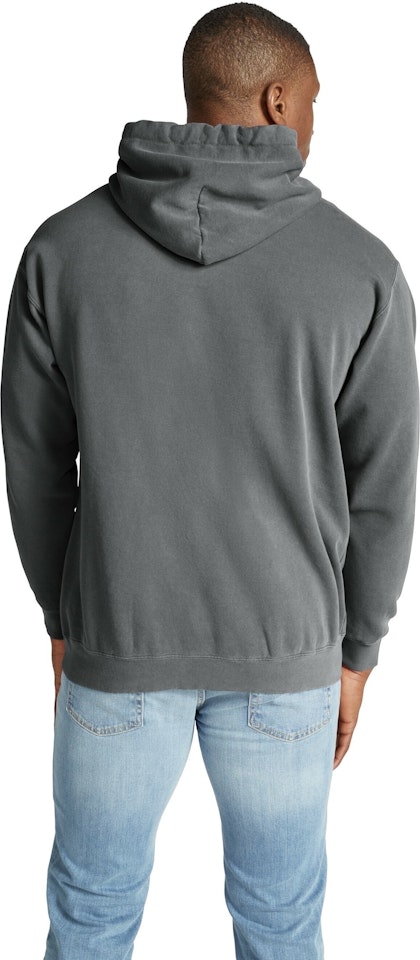 Comfort Colors 9.5 oz. Garment-Dyed Pullover Hoodie. 1567 Grey S