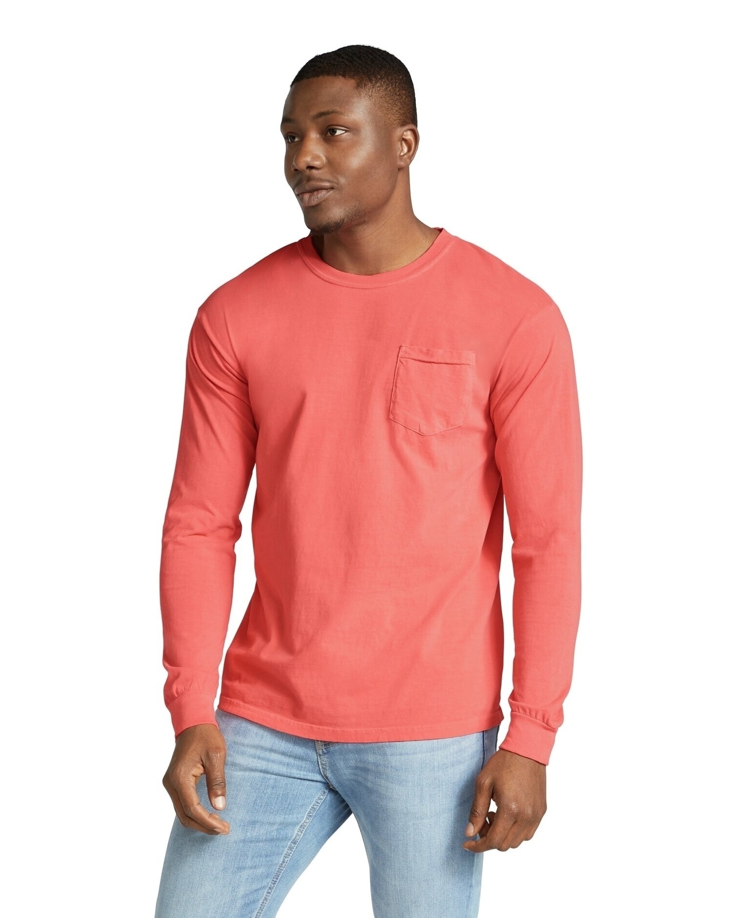 Salmon store color shirt