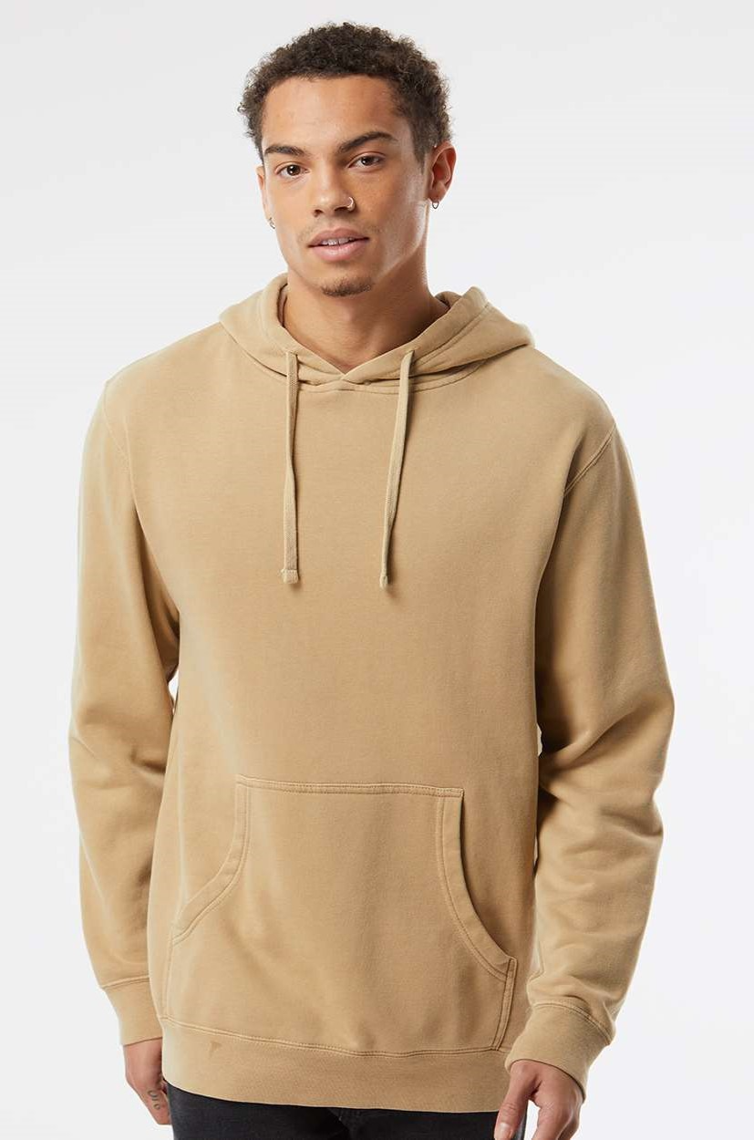 Heavyweight Pigment-Dyed Hooded Sweatshirt