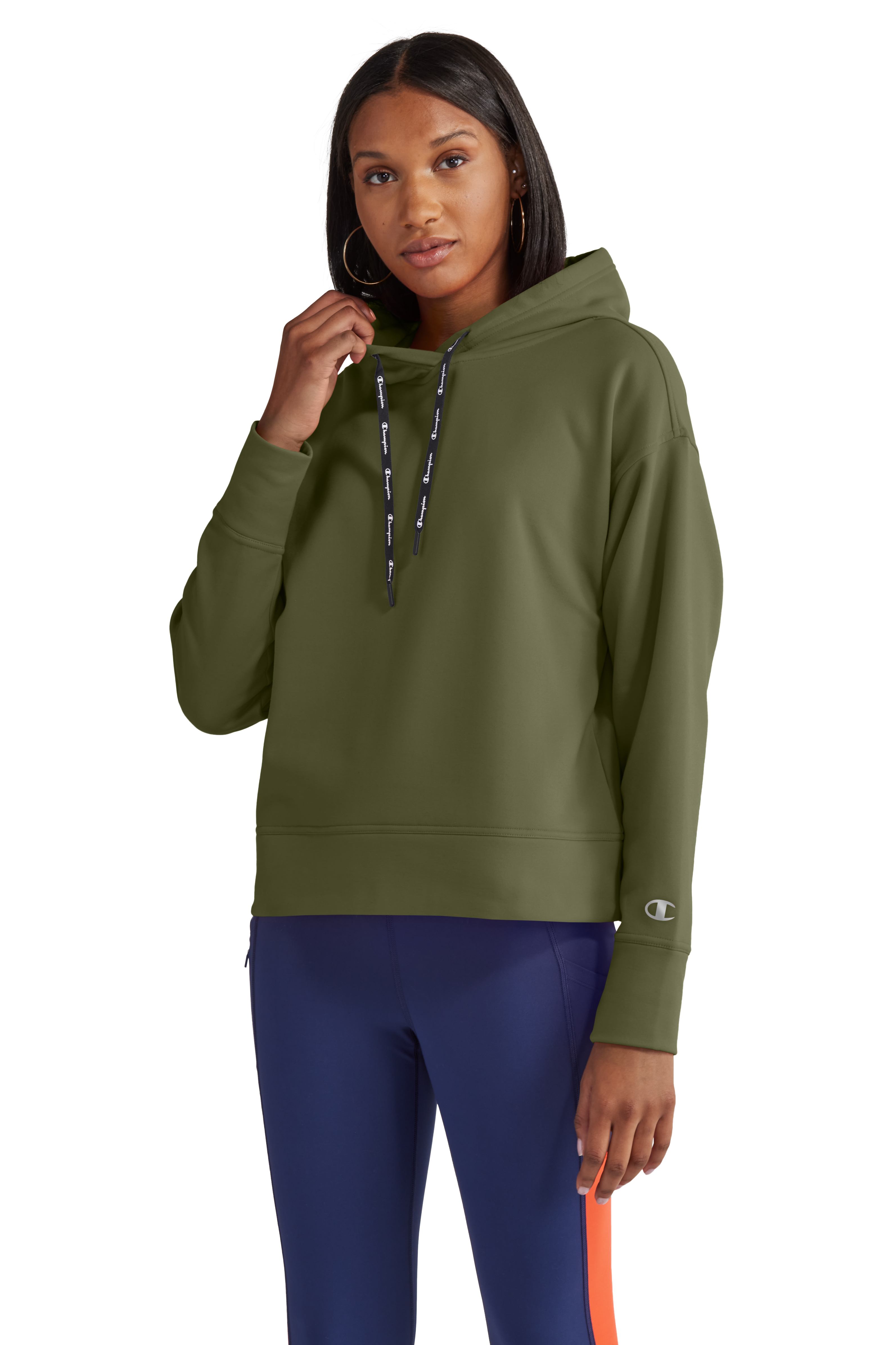 Women's champion hotsell fleece sweatshirt