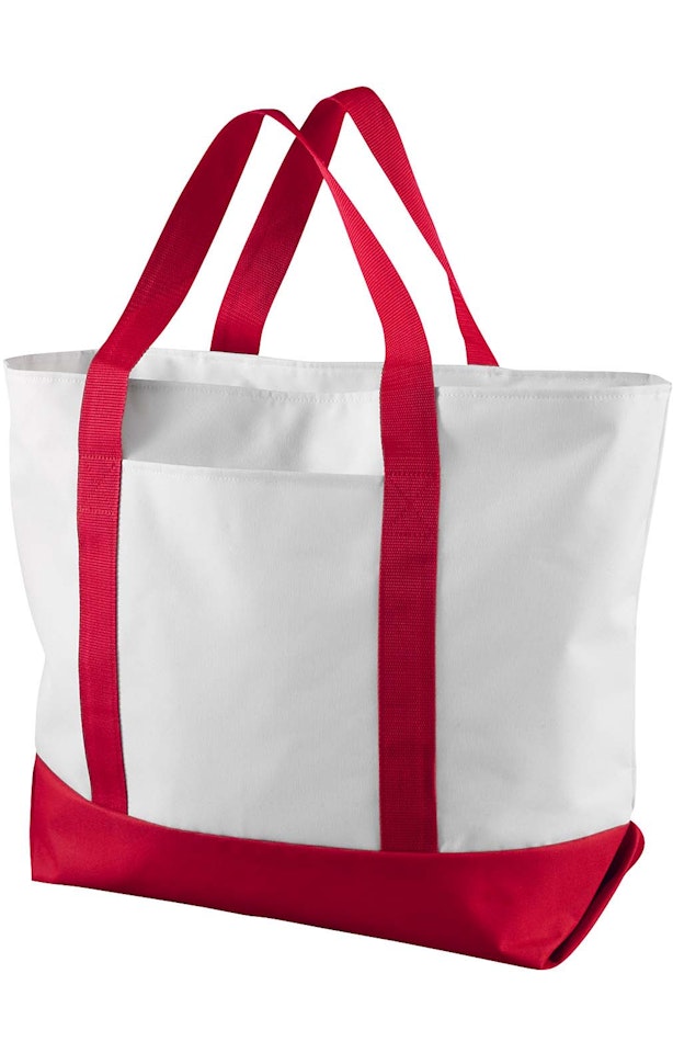 Liberty Bags 7006 White / Red