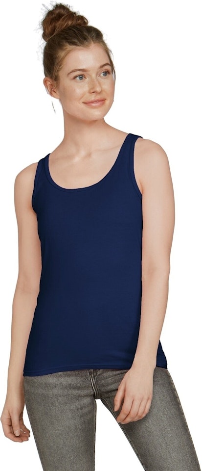 Gildan G642 L Ladies' Softstyle® 4.5 Oz. Fitted Tank
