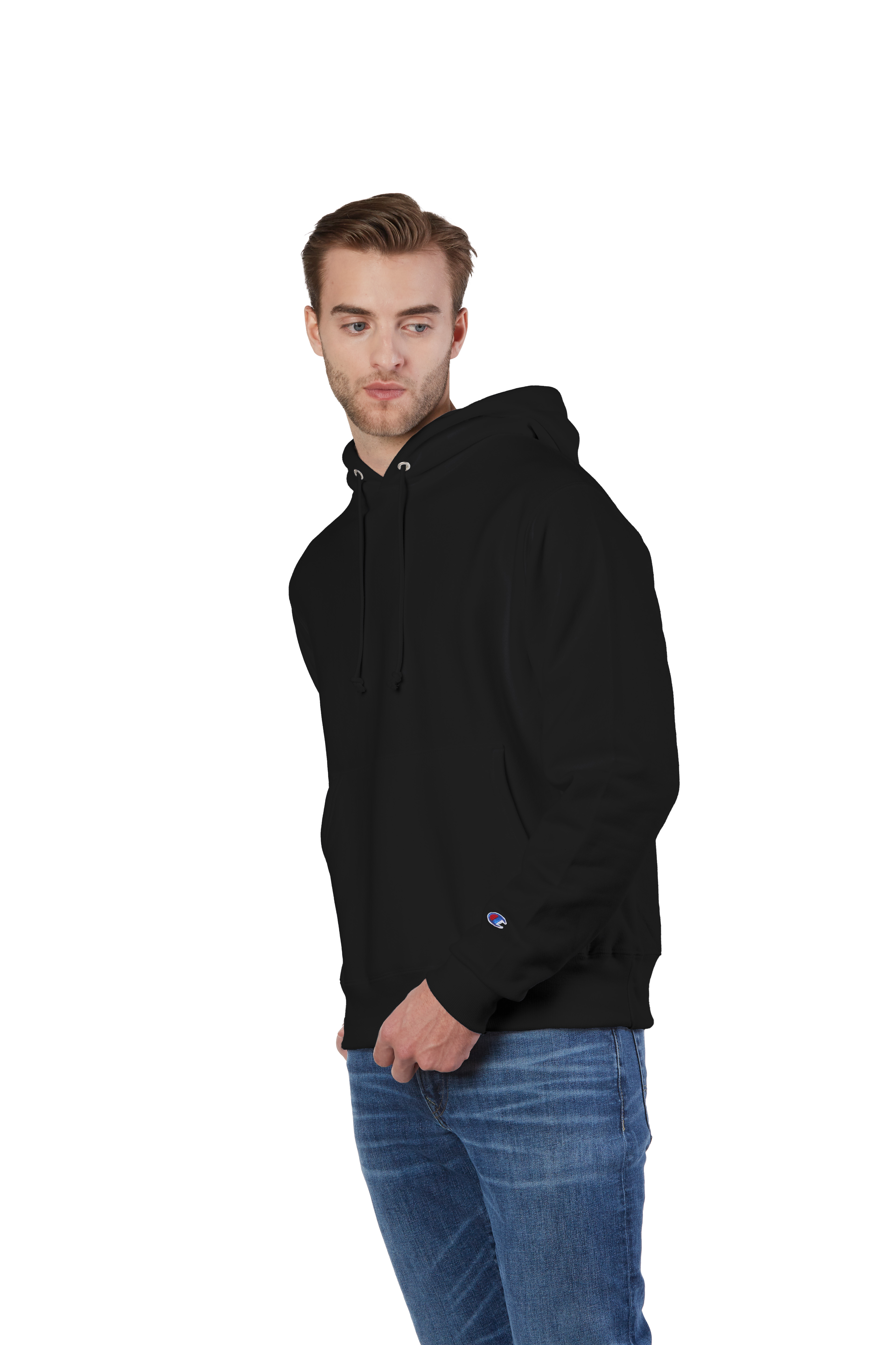 Champion S1051 Reverse Weave® 12 Oz., Pullover Hooded Sweatshirt