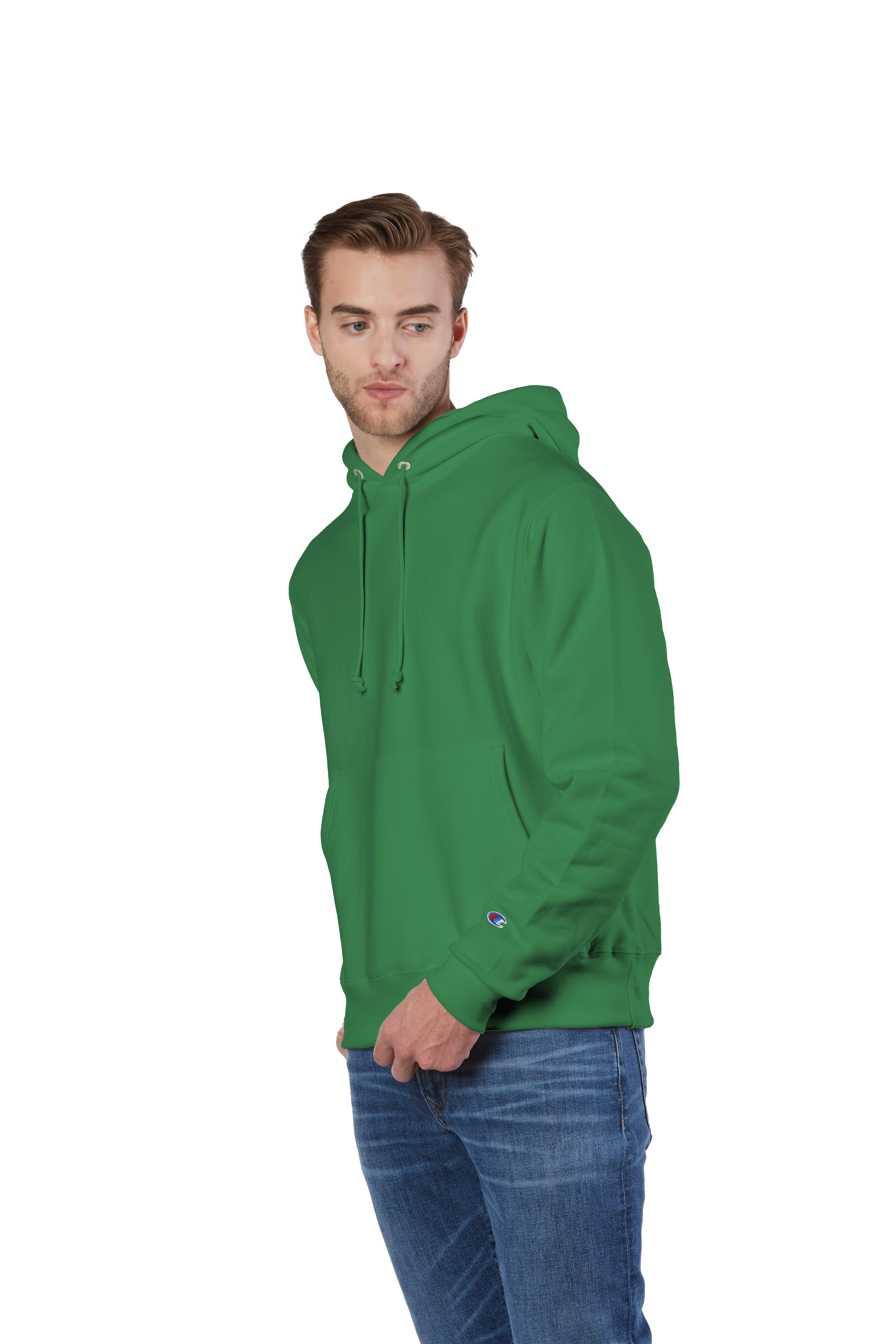 Kelly green champion discount sweatshirt