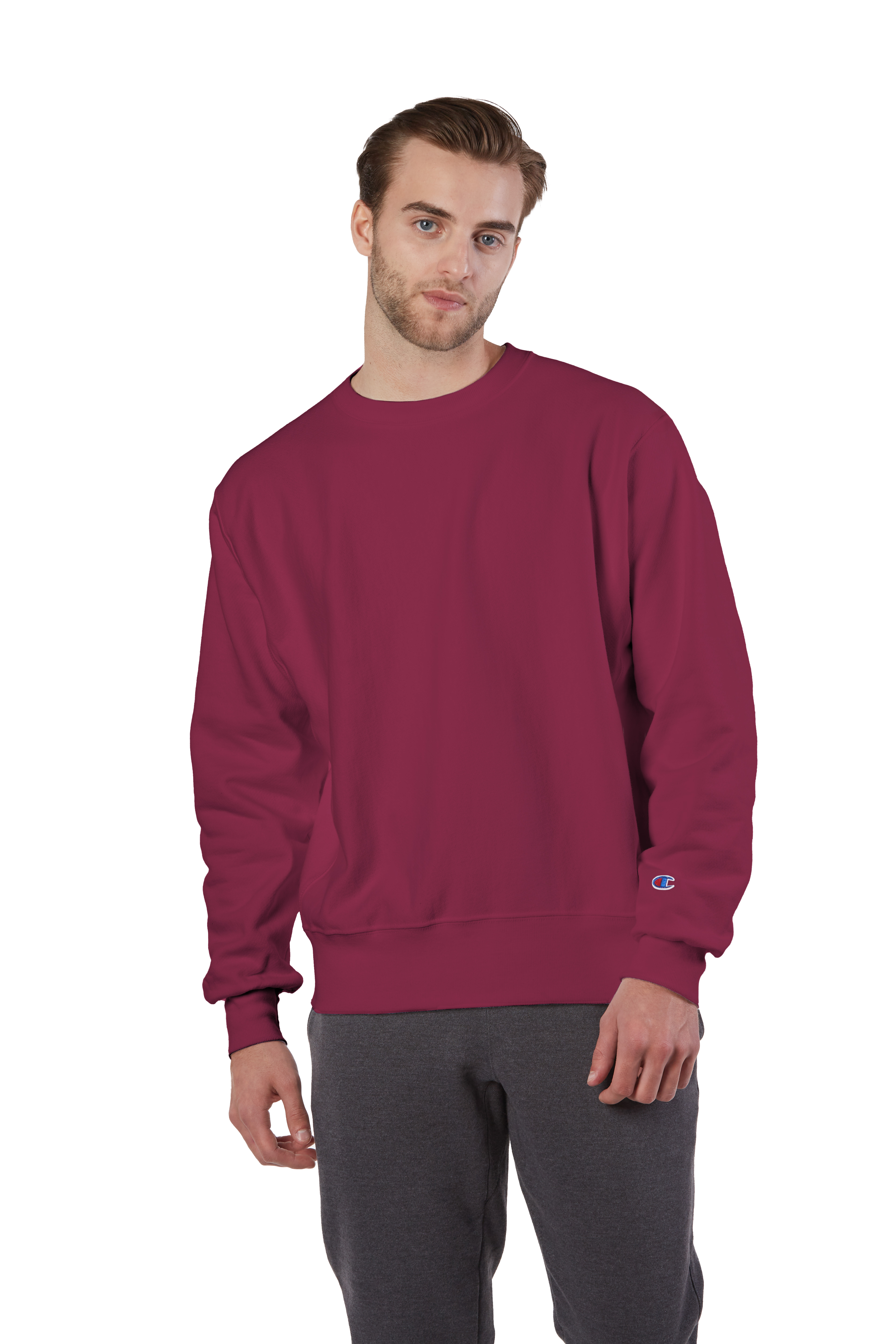 Champion S1051 Reverse Weave® 12 Oz., Pullover Hooded Sweatshirt