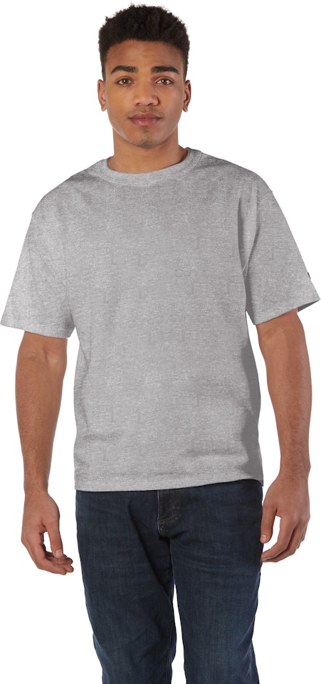 Champion - 7 oz. Heritage Jersey T-Shirt-OXFORD gray-XL