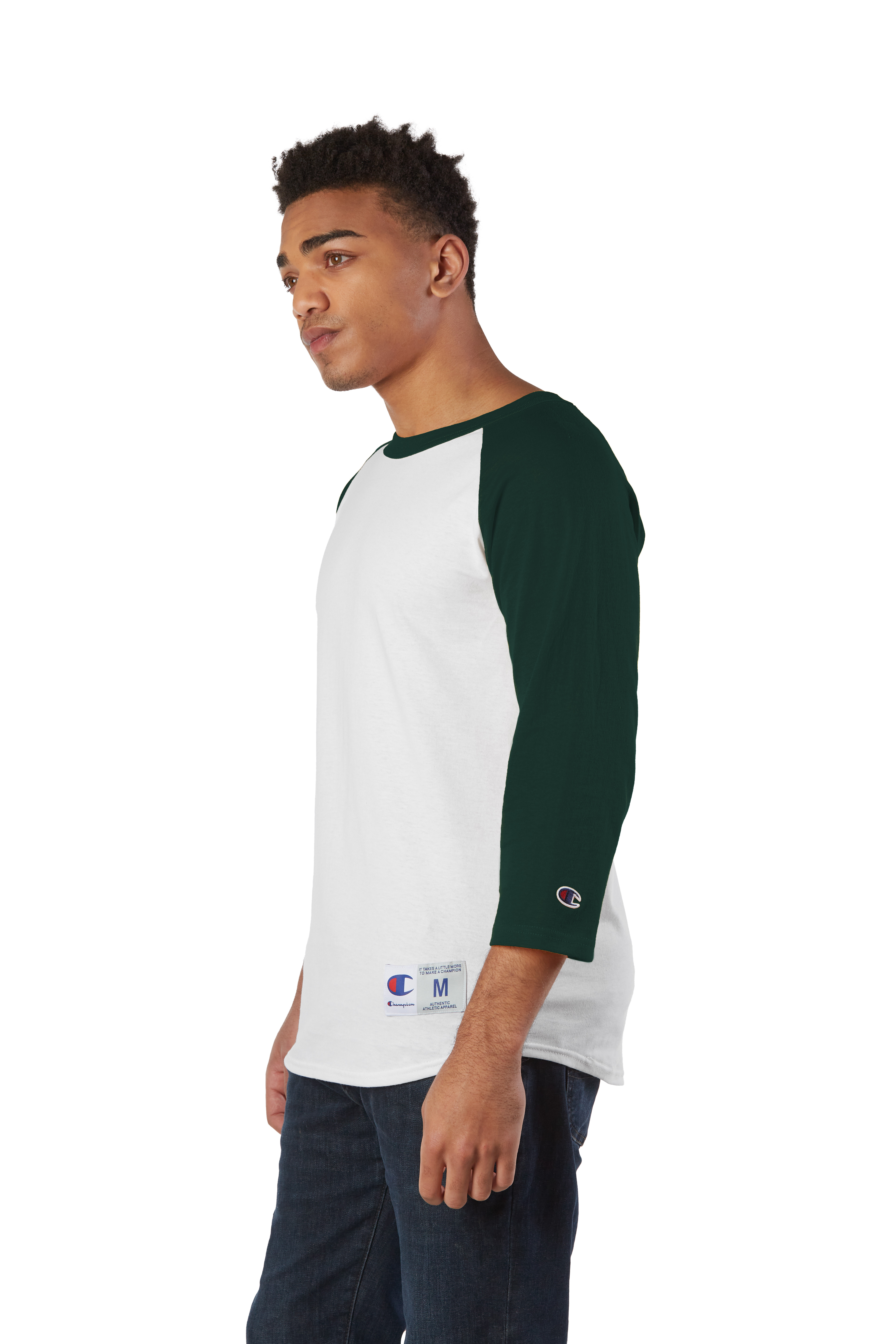 Champion raglan sale t shirt