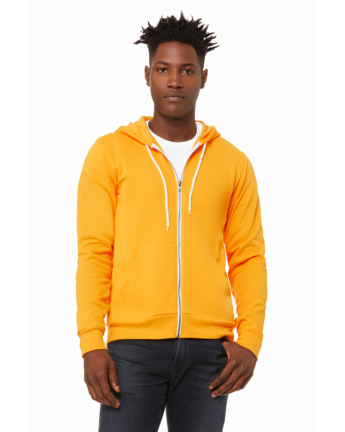 Bella canvas 2024 full zip hoodie