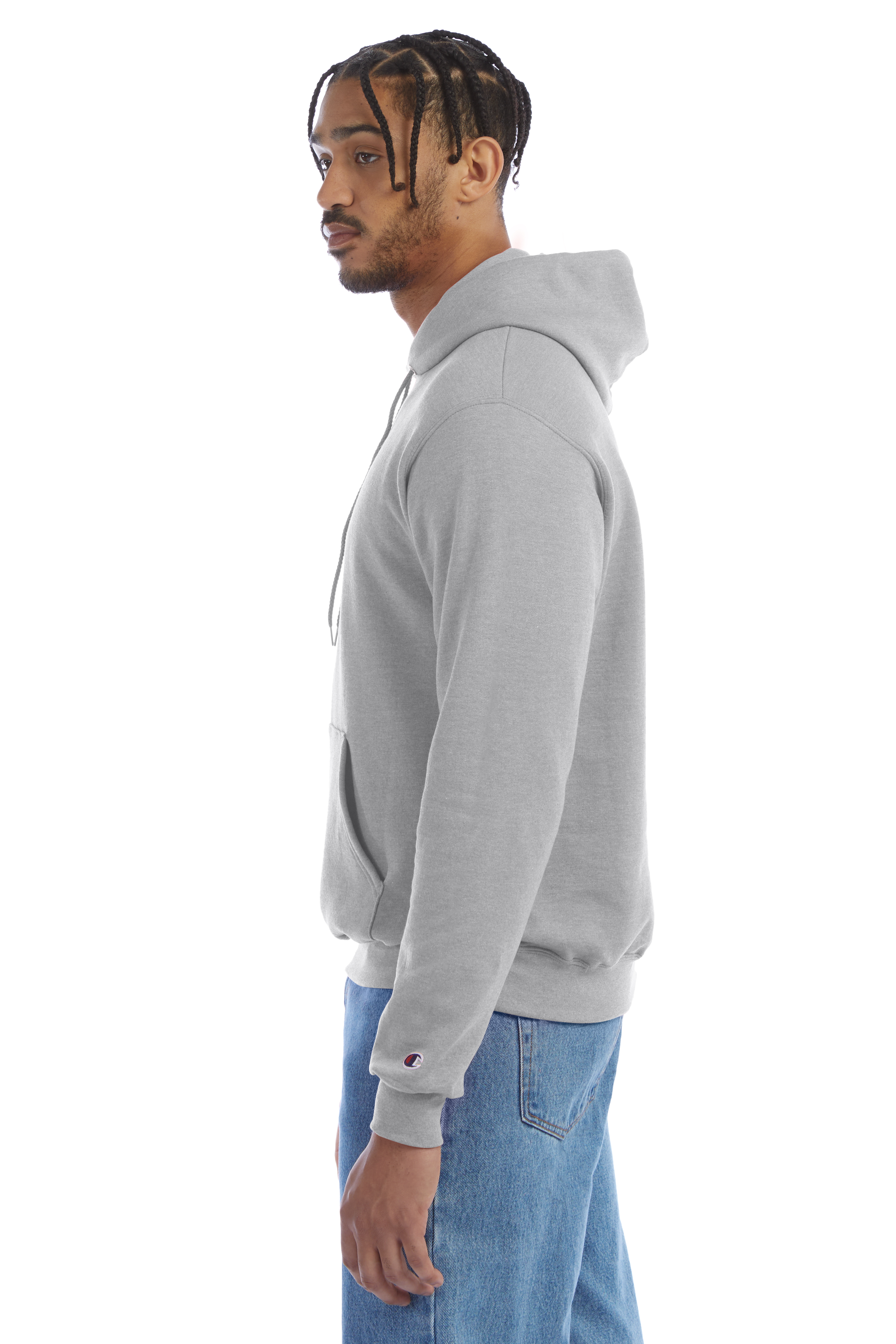 Light gray hot sale champion sweatshirt