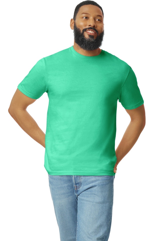 gildan kelly green t shirt