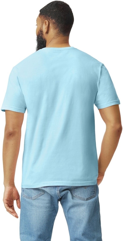 Tanzania leje trængsler Gildan 64000 Light Blue Adult Softstyle® 4.5 oz. T-Shirt | JiffyShirts