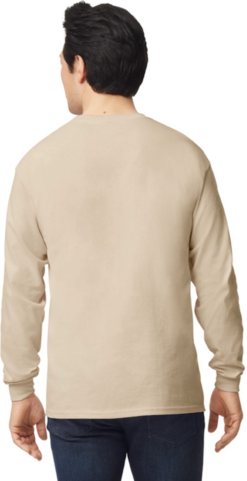 Gildan G240 6 Sleeve Ultra Adult Shirt Long | Cotton® Shirts Oz. T Jiffy