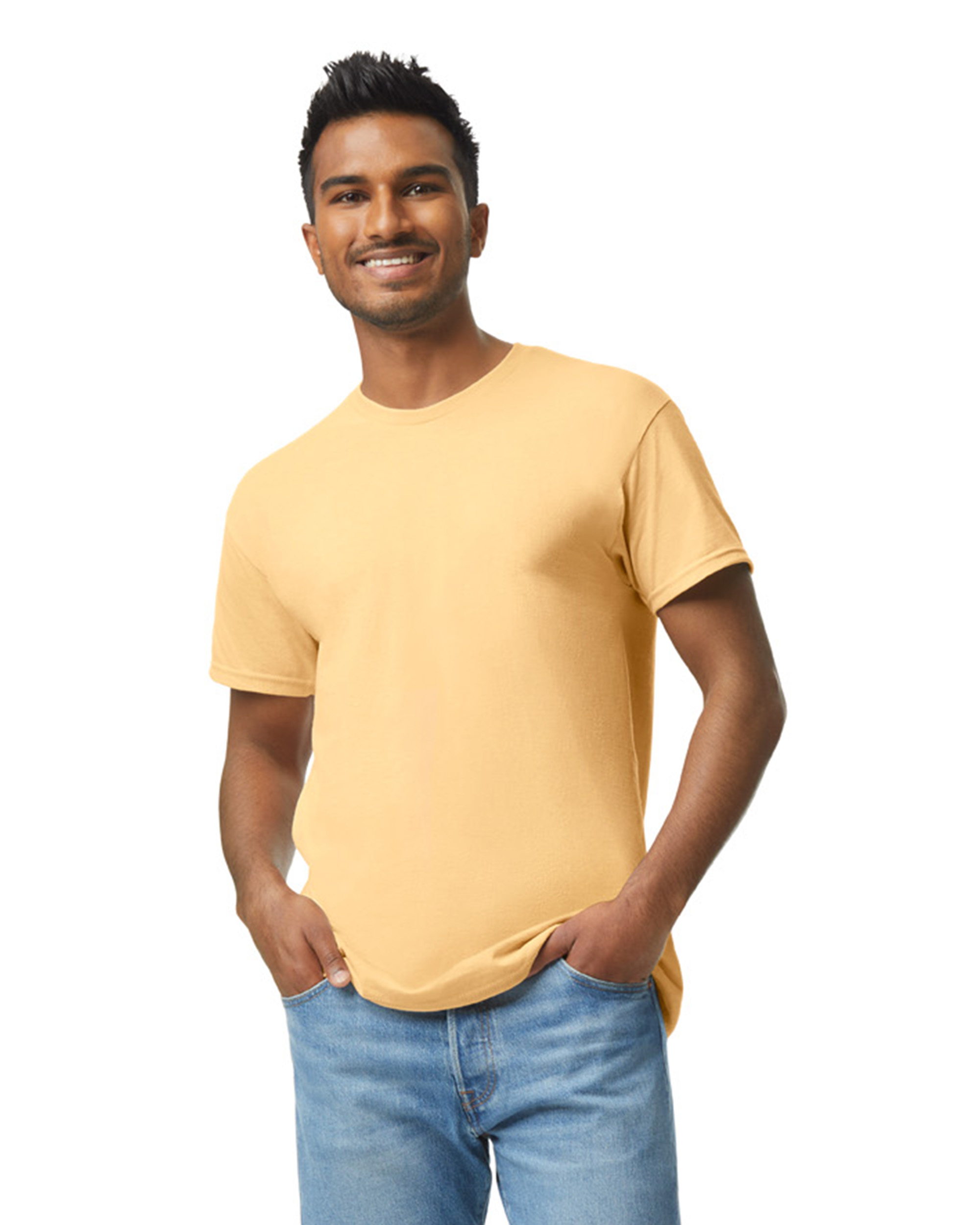 T shirt best sale mustard color