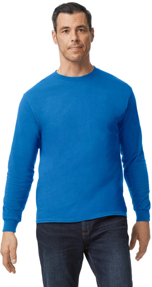 Solid Full Sleeve T-shirt : Royal Blue