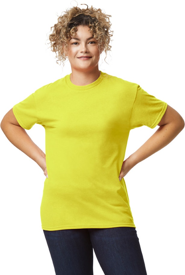 Gildan® - DryBlend® 50 Cotton/50 Poly T-Shirt. 8000 [Safety Green] – DFW  Impression