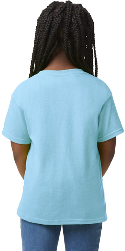 5.6 oz. 50/50 T-Shirt (G800) Carolina Blue, XL (Pack of 12)