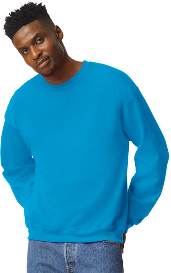 Sublimation on 50% Polyester 50% Cotton Blend Gildan Sweatshirt 