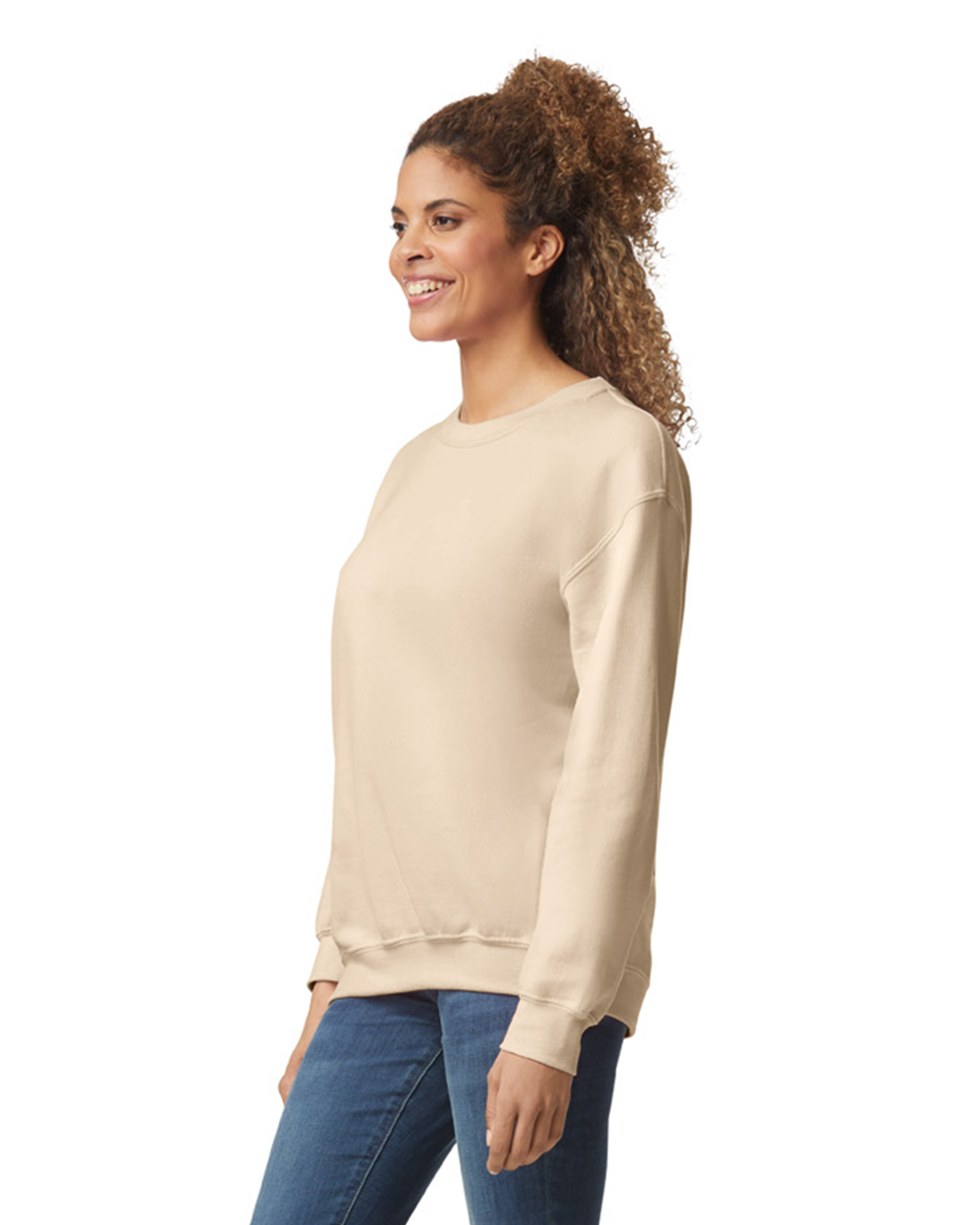 sand crewneck wholesale