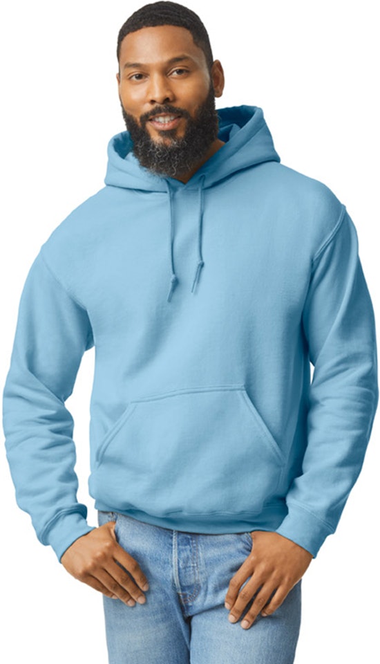 Mens Gildan® Heavy Blend™ Solid Fleece Pullover Hoodie