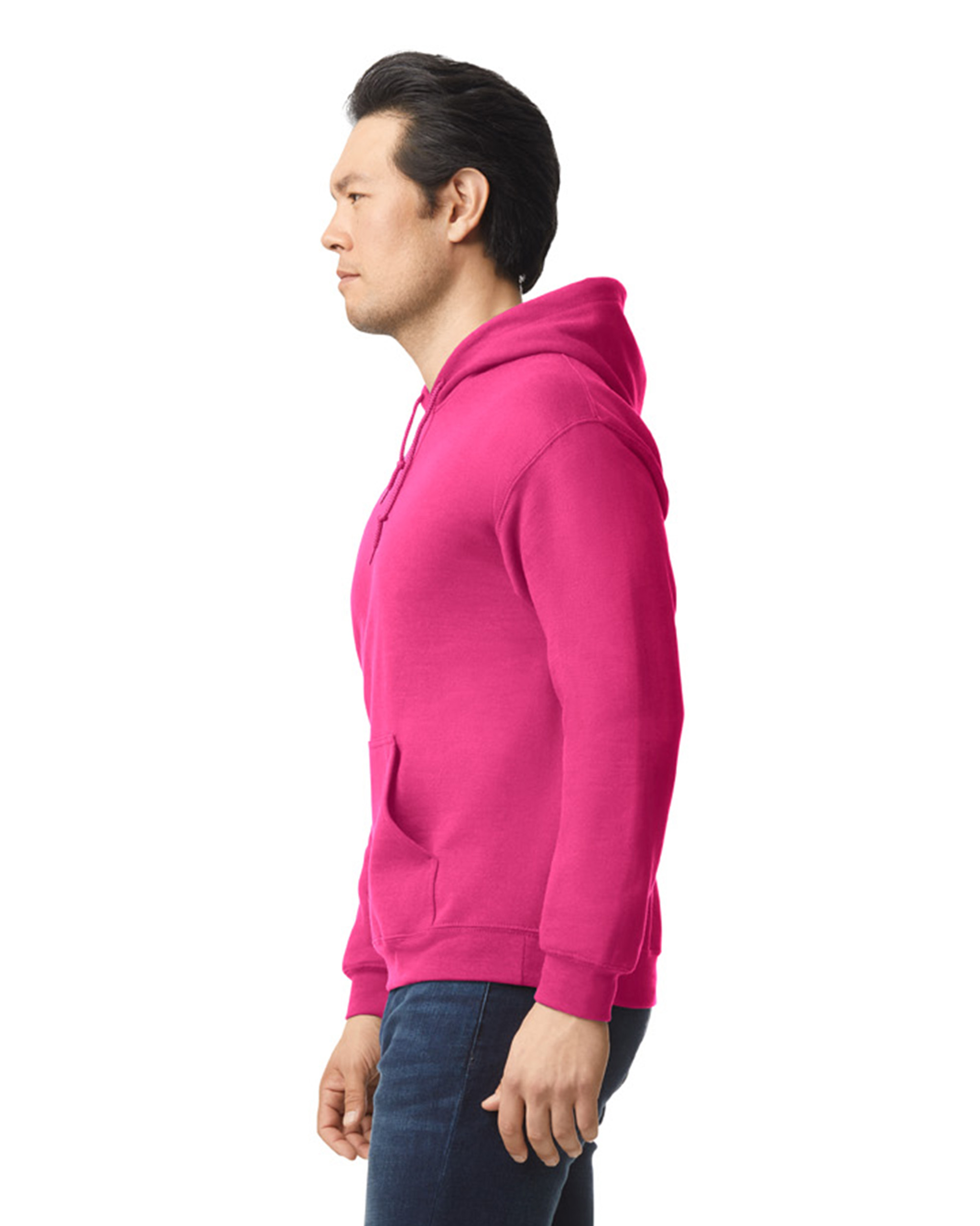 Gildan 18500 Hoodie Heliconia Adult Heavy Blend 8 Oz. 50 50 Hood