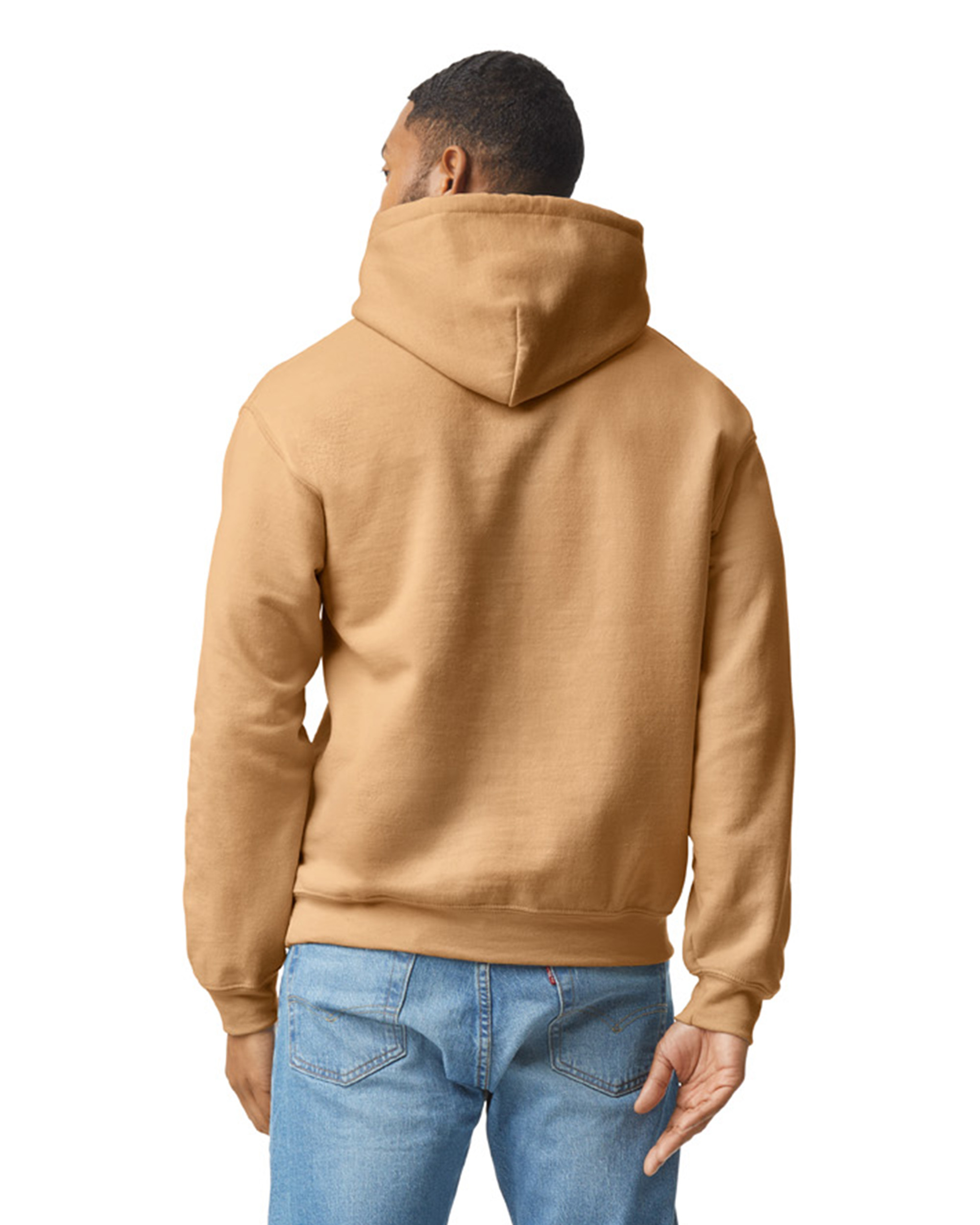 Gildan 18500 Hoodie Old Gold Adult Heavy Blend 8 Oz. 50 50 Hood