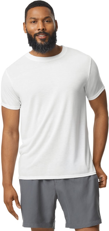 Gildan G420 White Adult Performance® Adult 5 Oz. T Shirt |