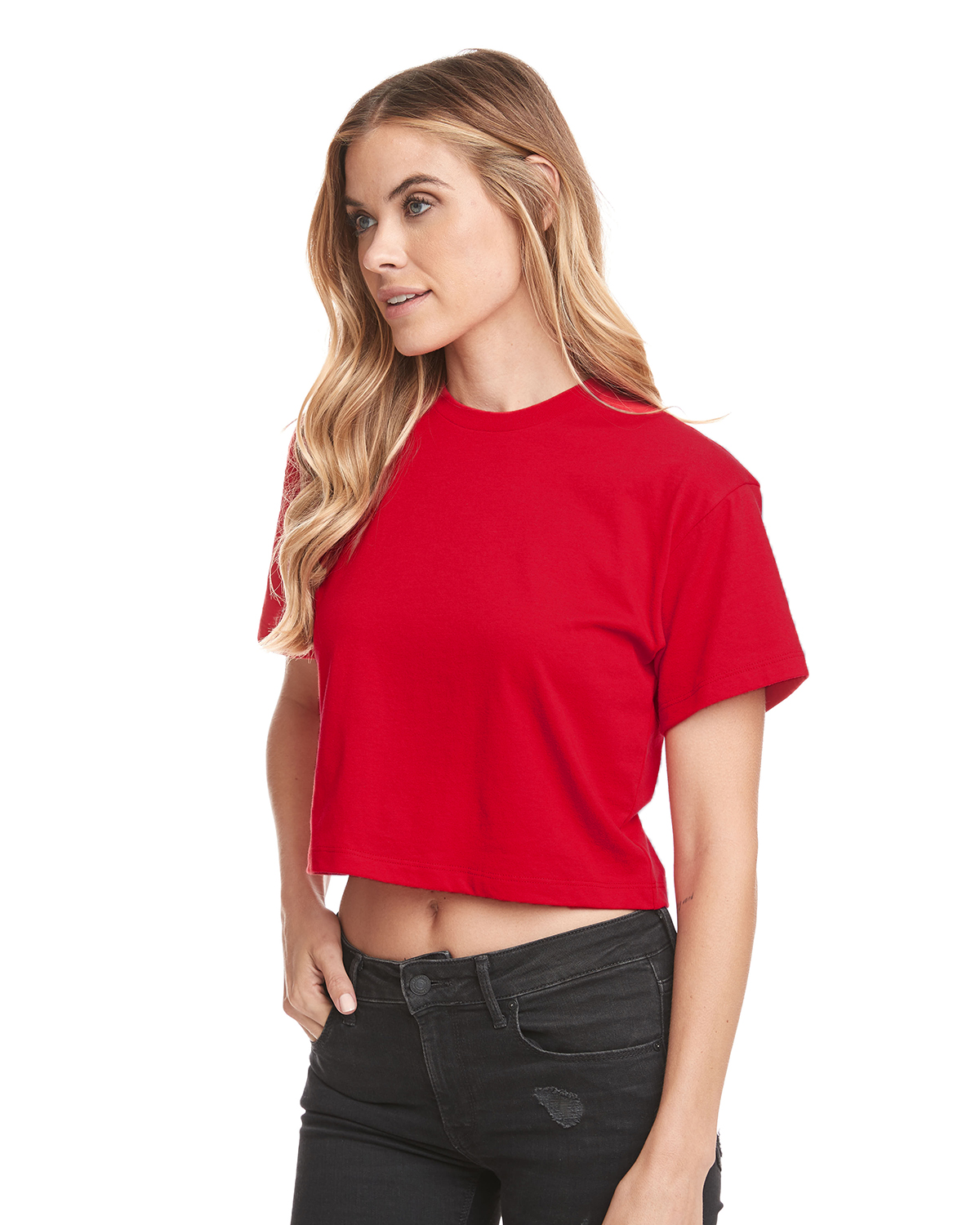 next level crop tee