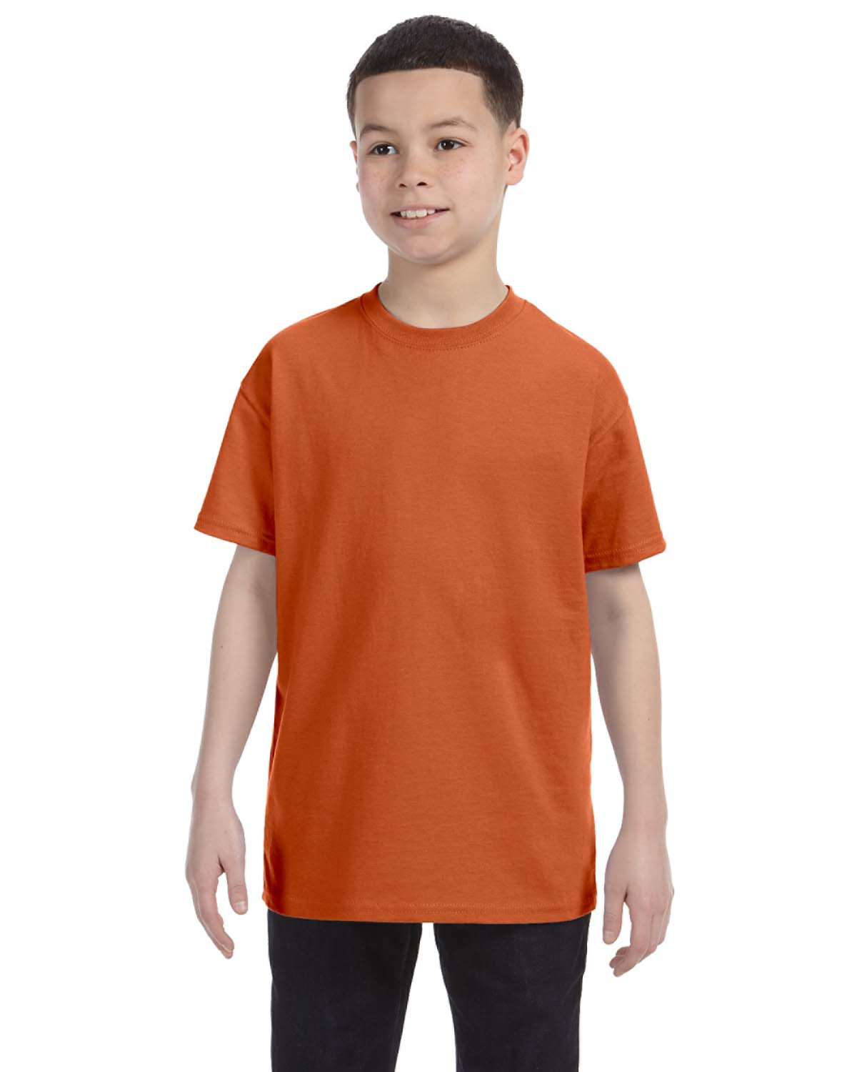 Gildan G500B Texas Orange Youth Heavy 