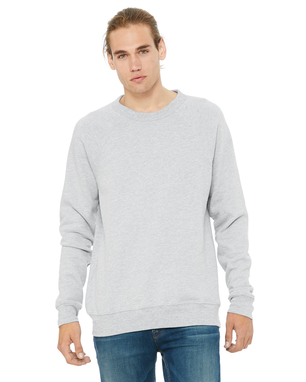 Bella Canvas 3901 Unisex Sponge Fleece Raglan Sweatshirt Jiffy