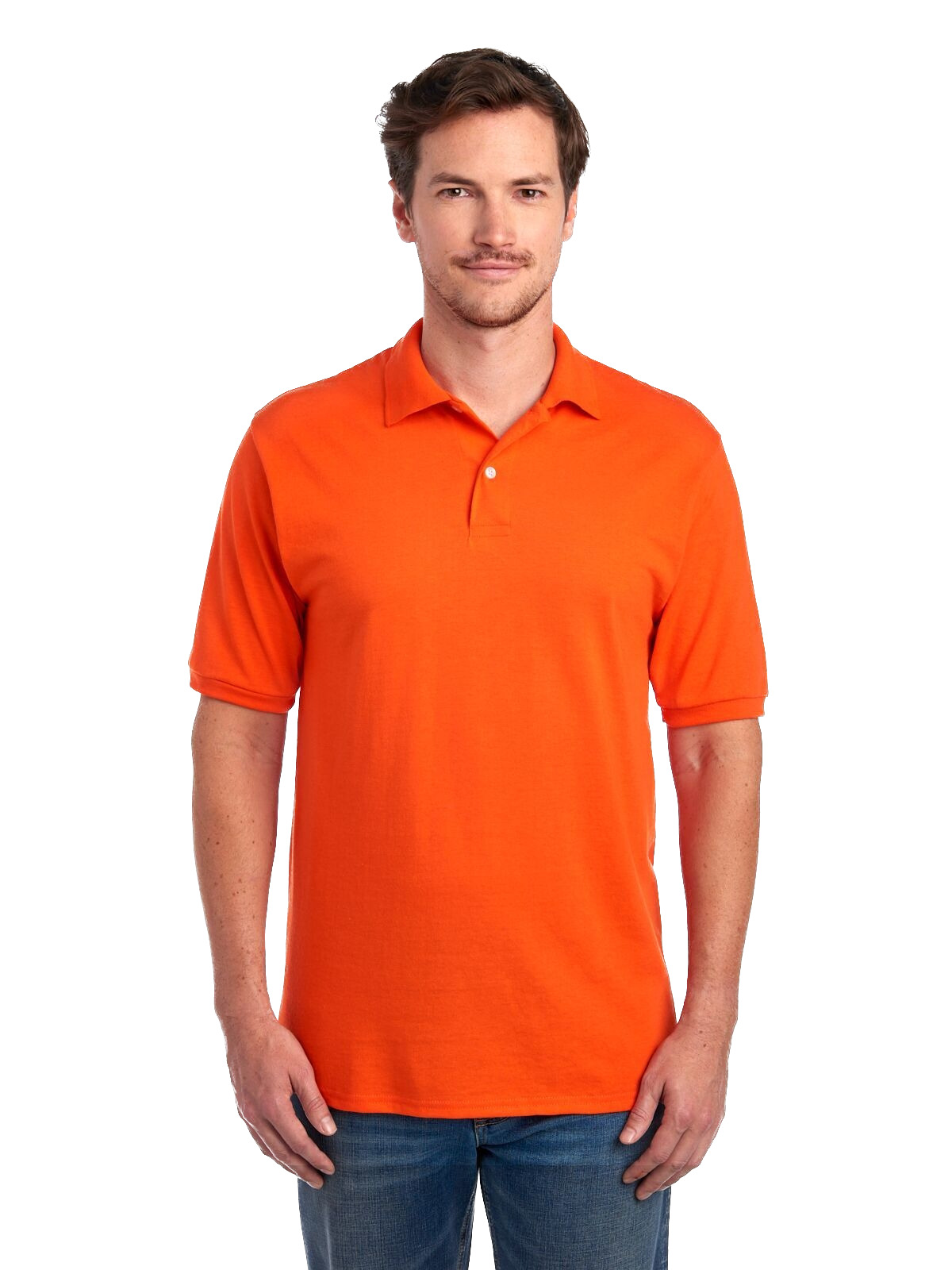 Burnt shop orange polo