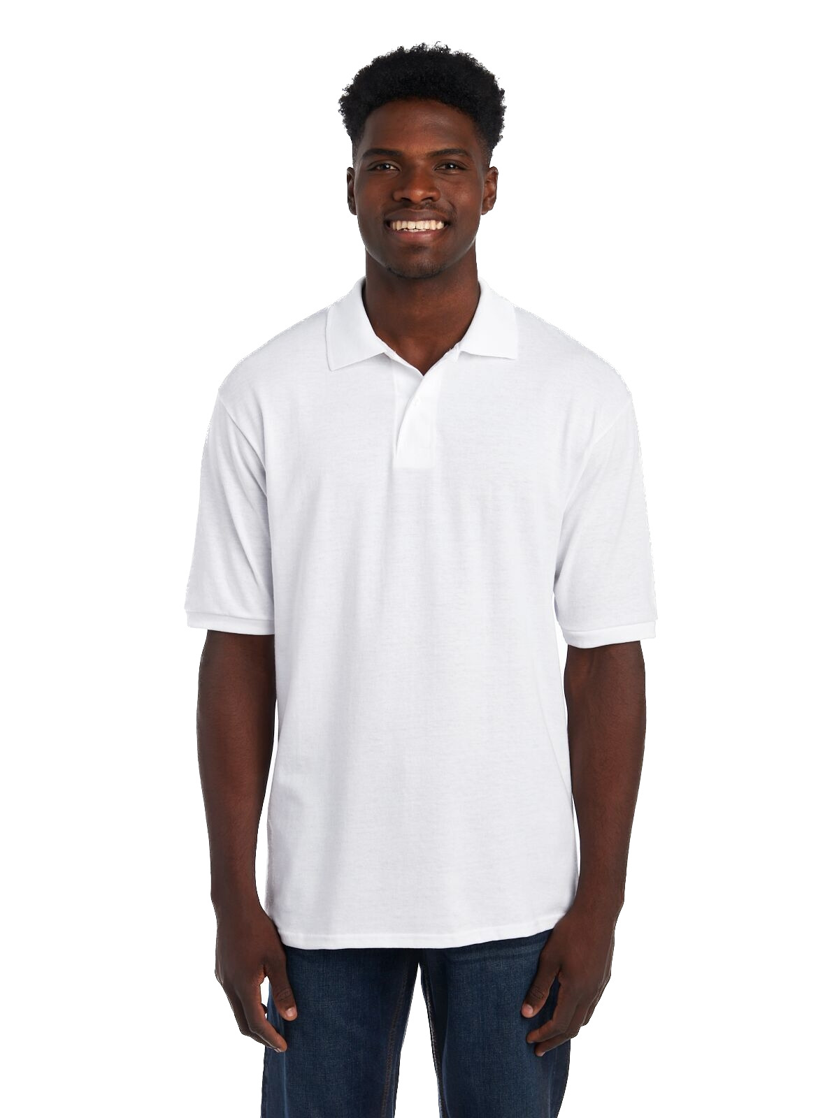 White polyester hotsell polo shirts