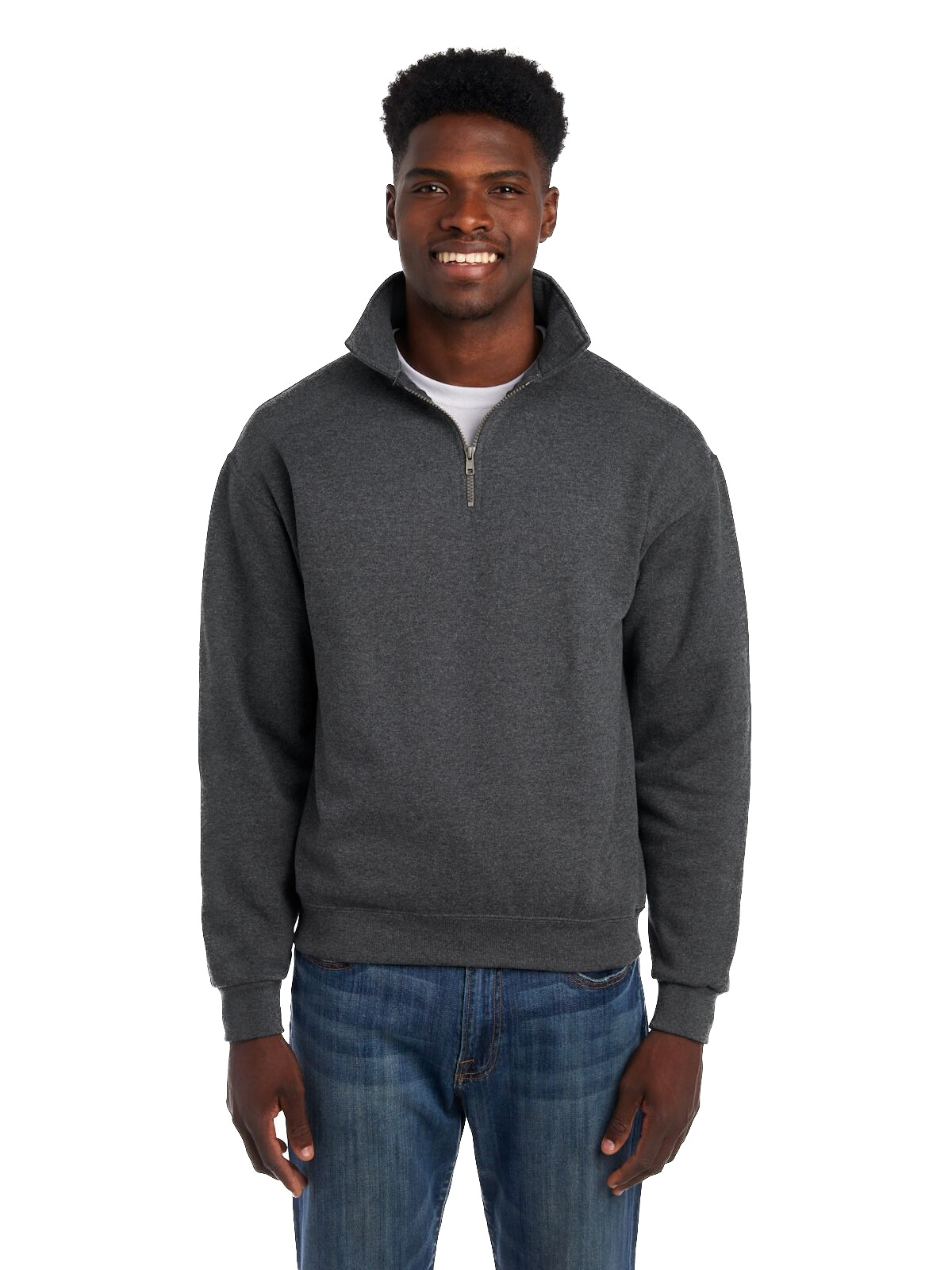 Jerzees half best sale zip pullover