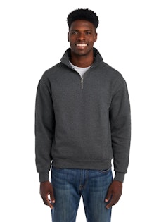 JERZEES 4528MR - NuBlend SUPER SWEATS Quarter-Zip Pullover Sweatshirt  $18.53 