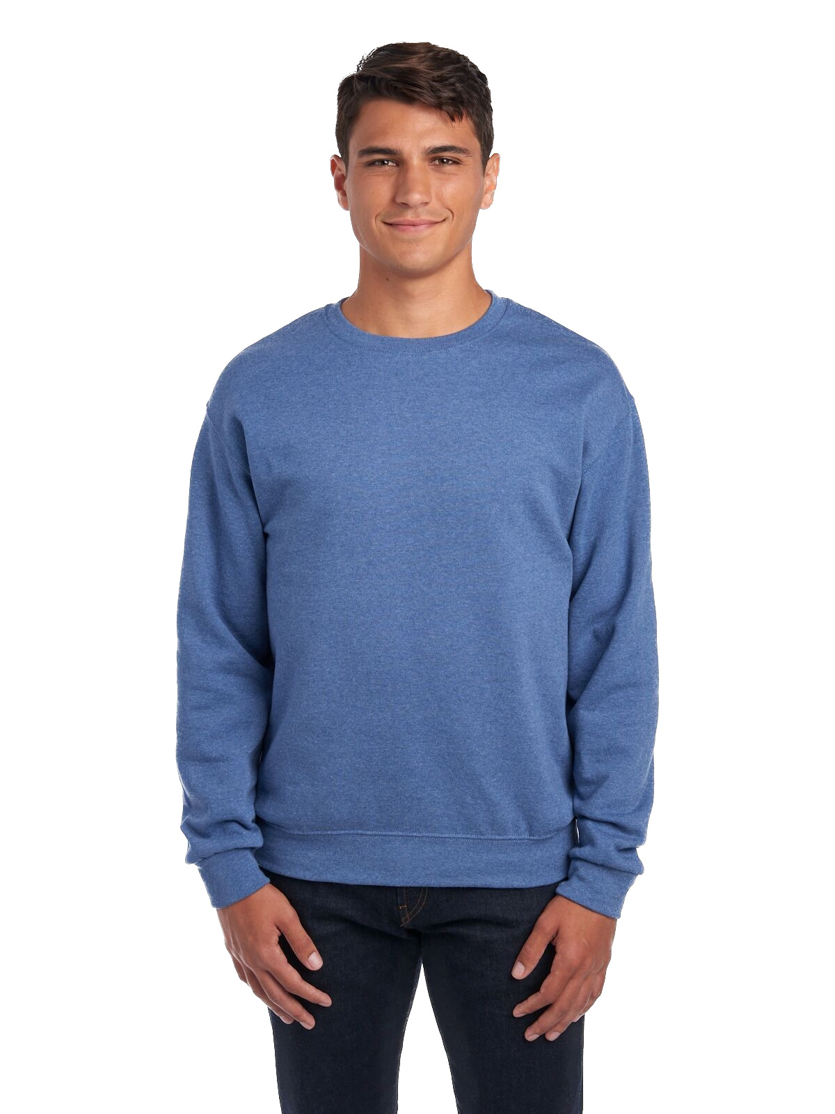 Jerzees 562 Adult 8 Oz. Nu Blend® Fleece Crew | Jiffy Shirts