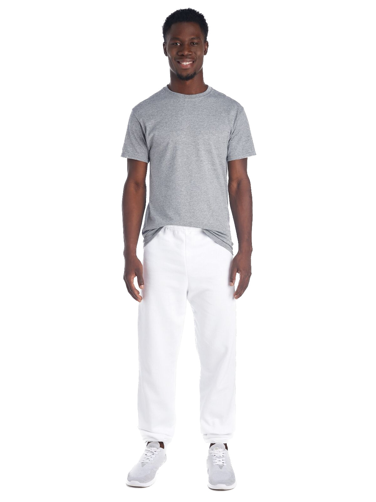 Jerzees store white sweatpants