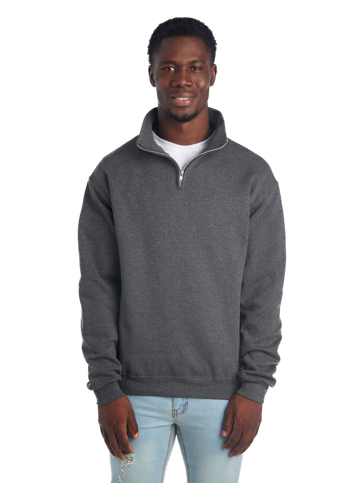 Jerzees lightweight outlet quarter zip sweatshirt